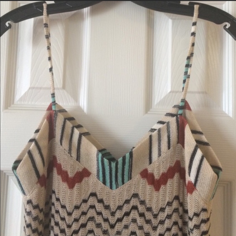 Beautiful Missoni Brand Chevron print Maxi Dress